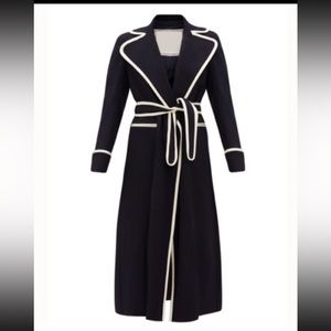 HUGO BOSS - Black & White Belted Trench
